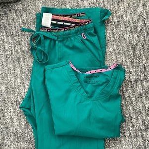 Heart soul scrub set